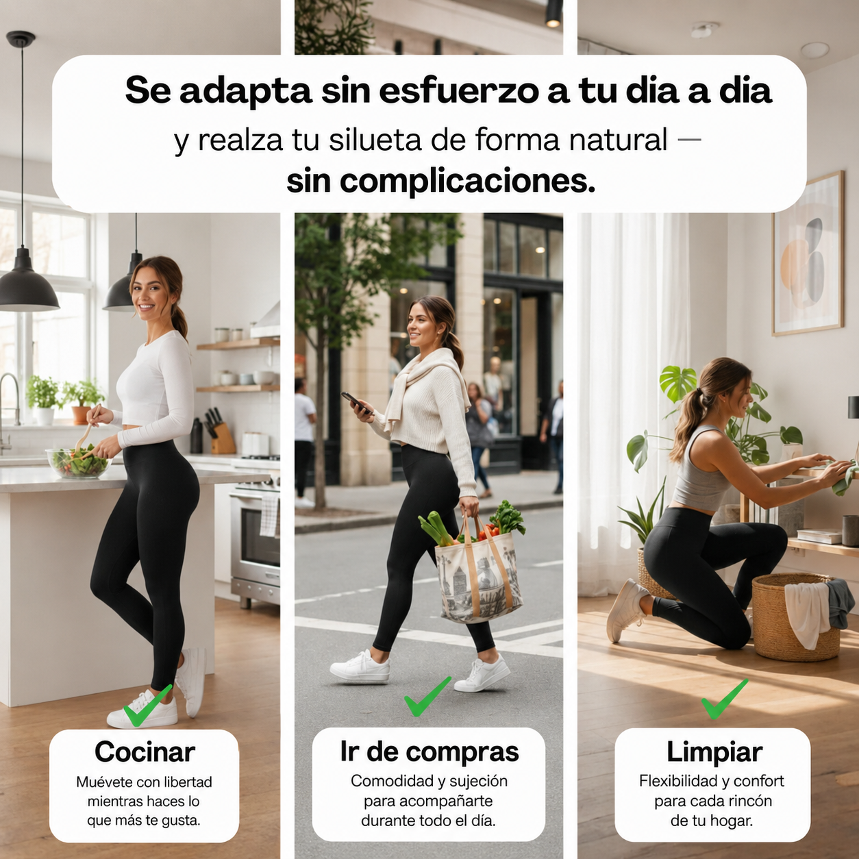 Athlora Sculpt 3D – Leggings moldeadores con compresión inteligente