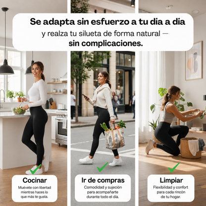 Athlora Sculpt 3D – Leggings moldeadores con compresión inteligente