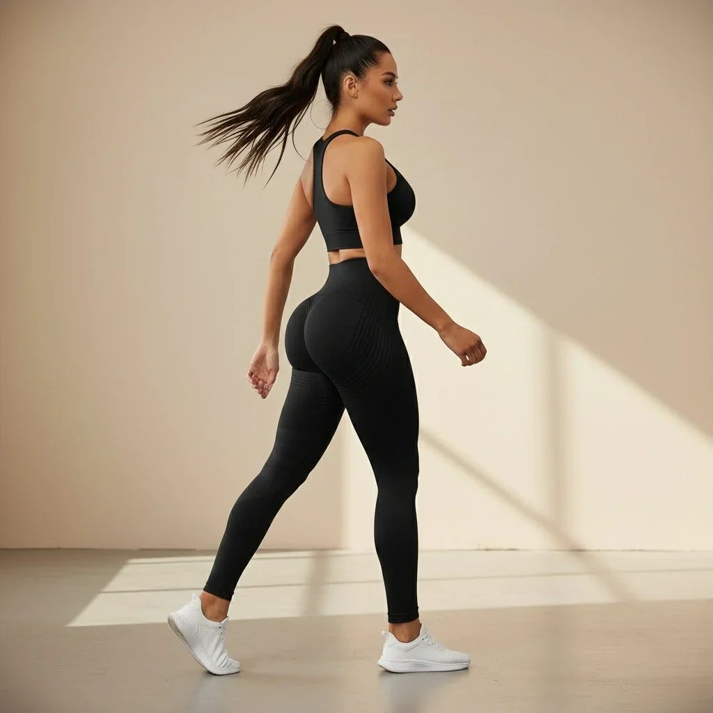 Athlora Sculpt 3D – Leggings moldeadores con compresión inteligente